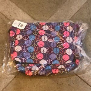 Wildkin Peace Sign Messenger Bag NWT